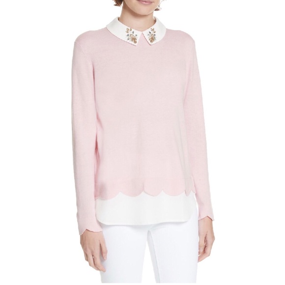 ted baker layered sweater